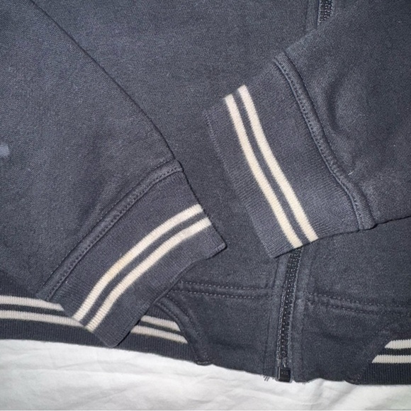 Vintage Nike Black Full Zip Jacket 90s Y2K Style Medium - Picture 2 of 10